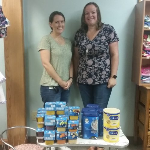 Donation to Mason Citys Caring Pregnancy Center